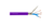 Canare L-4E6S, Star-Quad Microphone Cable 656ft Roll, Purple