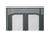 Middle Atlantic BVFD-19, Vented Front Door for BGR-19 Equipment Racks