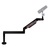O.C. White ULP-6R-13,  ProBoom® Ultima® Gen2, 6″ Machined Riser with Boom Arm