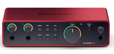 Focusrite AMS-SCARLETT-2I2-4G 4th Generation USB Audio 