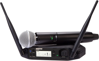 Shure GLXD24+/SM58 Digital Wireless Handheld System with