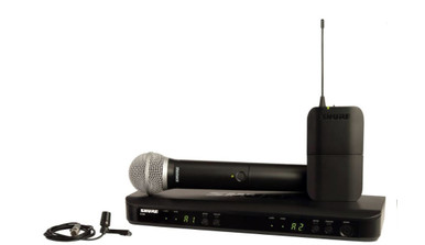SHURE BLX1-JB CVL-B/C-TQG 2セット 国内正規 Shure BLX1288/CVL Dual Channel Wireless Combo System, H11 572-596 MHz