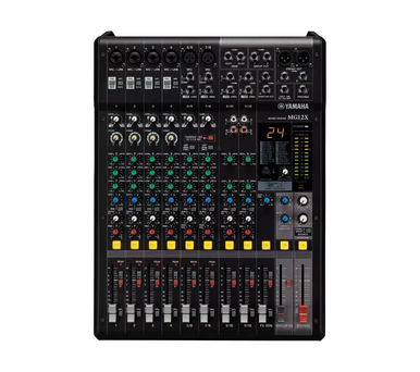 YAMAHA MG12 元箱　説明書付属　完動品 Yamaha MG12X CV, 12 Channel Analog Mixer, with Effects