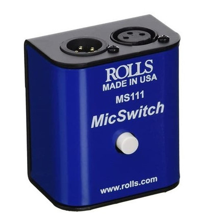 Rolls MS111 Mic Mute Switch Latching or Momentary