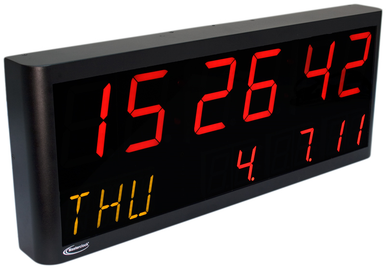 Masterclock NTDS4626-3AL, 12 digit, Two line display, 4