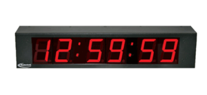 Masterclock TCDS26 2.3-inch (5.8 cm) TCDS Series TC Digital Clock