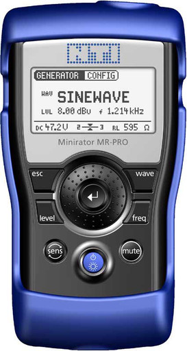 NTI Audio Minirator MR-Pro Audio Signal Generator - Broadcasters