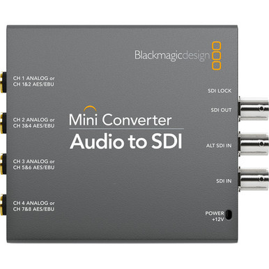 Blackmagic Design CONVMCAUDS2 Mini Converter Audio to SDI