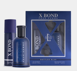 SET LOUIS OLIVIER 2PC X BOND BLUE 3.4 EDP+6.8 EDP (M) SOFT WINDOW BOX