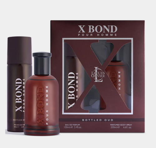 SET LOUIS OLIVIER 2PC X BOND OUD 3.4 EDP+6.8 EDP (M) SOFT WINDOW BOX