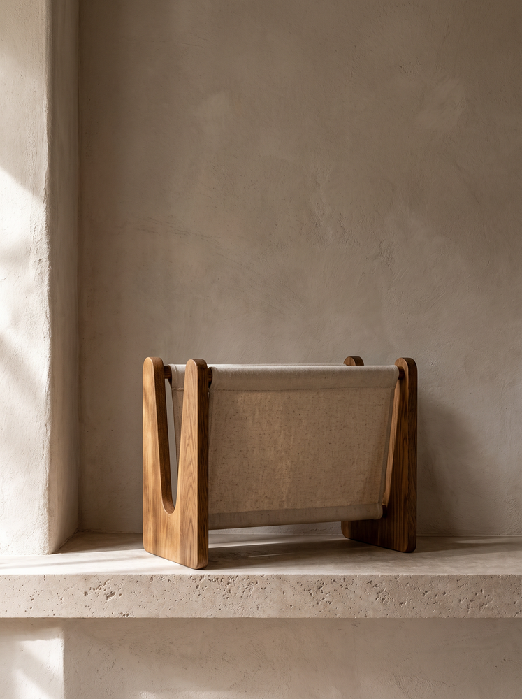 prospect oak magazine rack