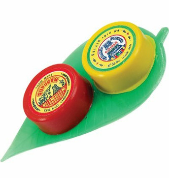 Gopuram Kumkum Turmeric Combo Leaf Set - 1 Qty Gopuram Kumkum Turmeric Combo Leaf Set - 1 Qty