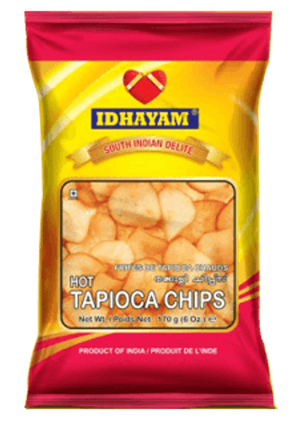 Idhayam Hot Tapioca Chips - Idhayam