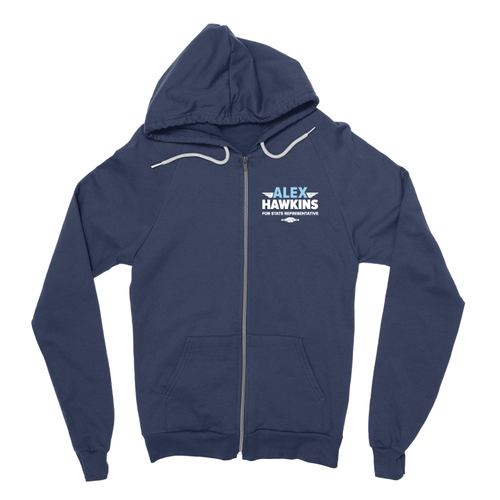 Alex Hawkins (Navy Zipper Hoodie)