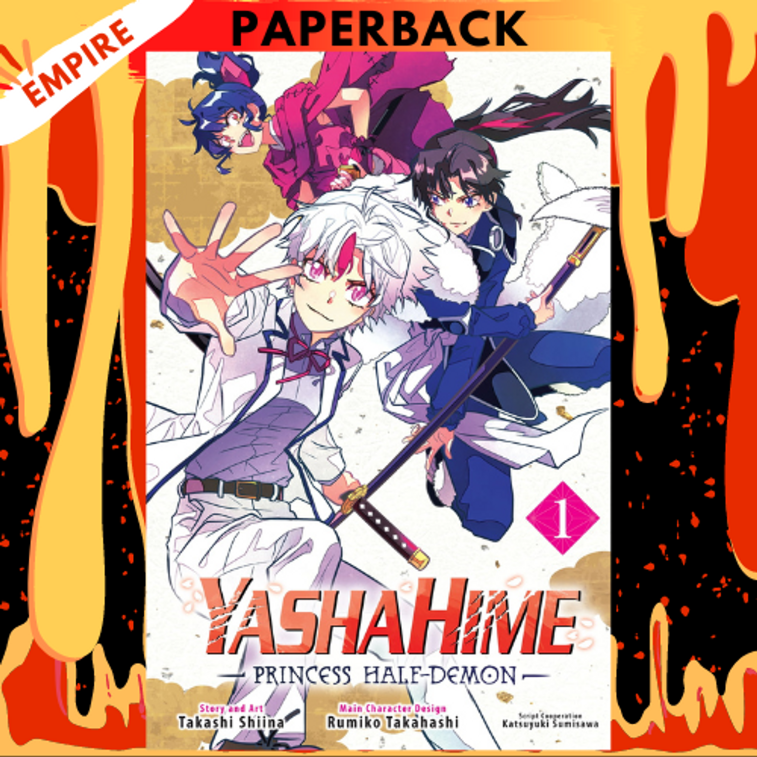 Yashahime: Princess Half-Demon, Vol. 3 (3): Sumisawa, Katsuyuki