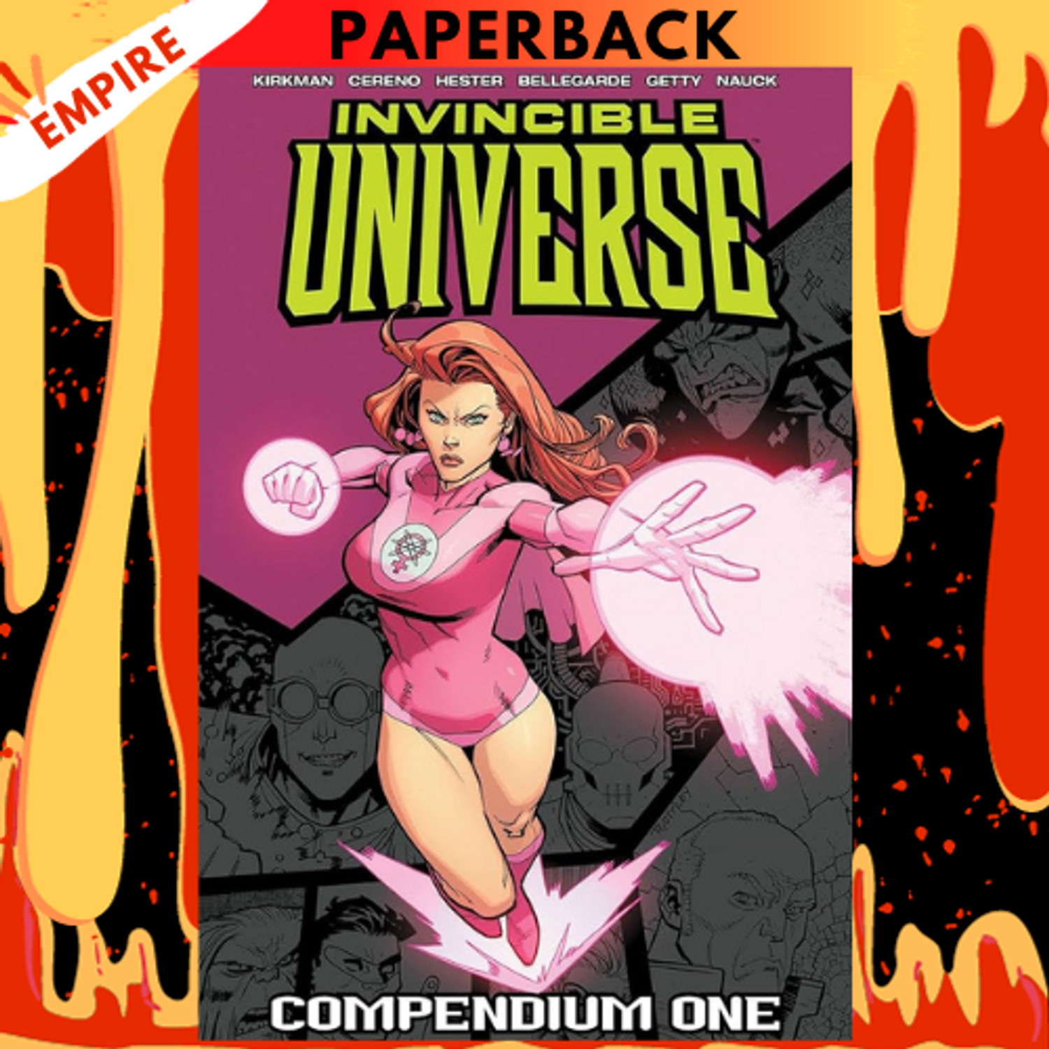 Invincible Universe Compendium, Volume 1 by Robert Kirkman, Benito Cereno,  Phil Hester, Paperback