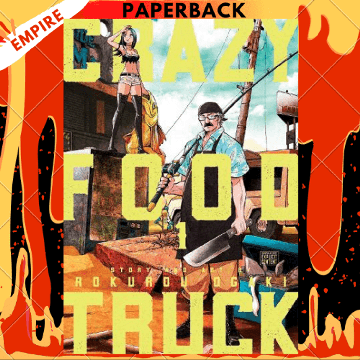 Crazy Food Truck, Vol. 1 by Rokurou Ogaki, Paperback