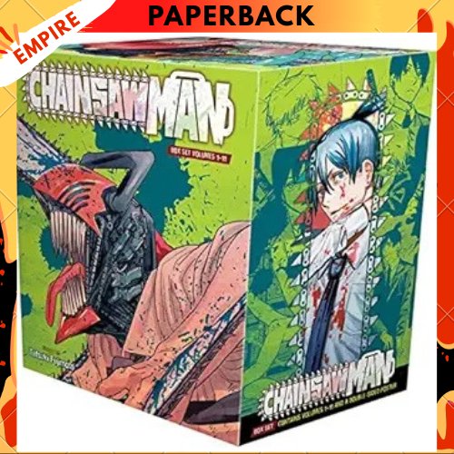 Chainsaw Man Box Set: Includes volumes 1-11 by Tatsuki Fujimoto