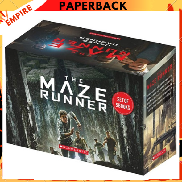 The Maze Runner Series Complete Collection Boxed Set (5-Books): The Maze Runner, The Scorch Trials, The Death Cure, The Kill Order, and The Fever Code by James Dashner