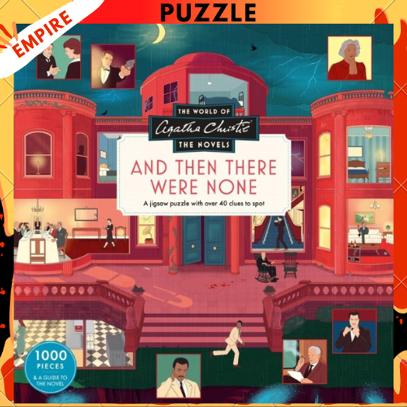 The World of Agatha Christie: And Then There Were None A 1000-piece jigsaw puzzle: Illustrated by Ruby Ash by Laurence King Publishing