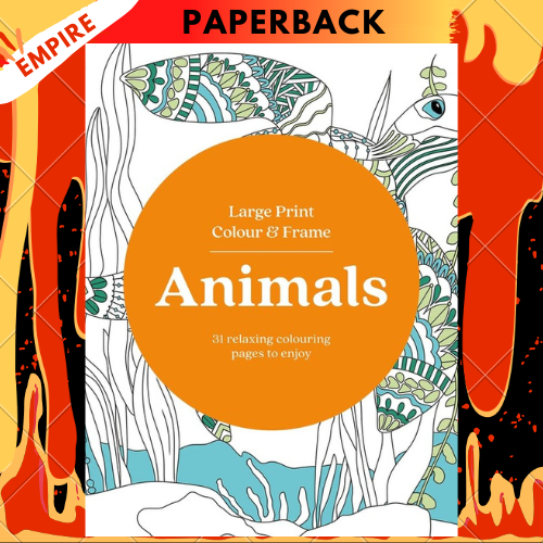 Large Print Colour & Frame - Animals