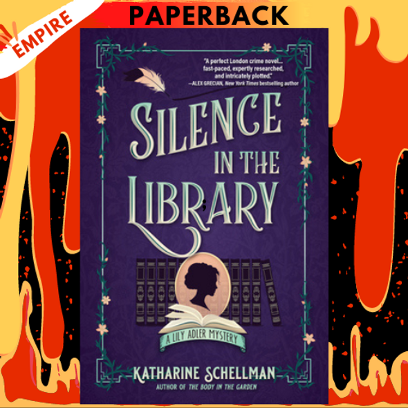 Silence in the Library (Lily Adler Mystery, #2) by Katharine Schellman