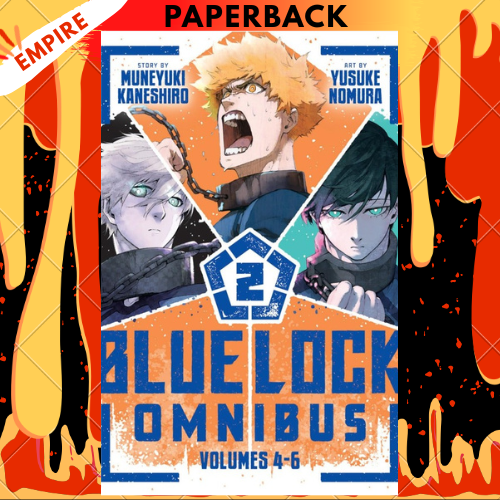 Blue Lock Omnibus 2 (Vol. 4-6) by Muneyuki Kaneshiro