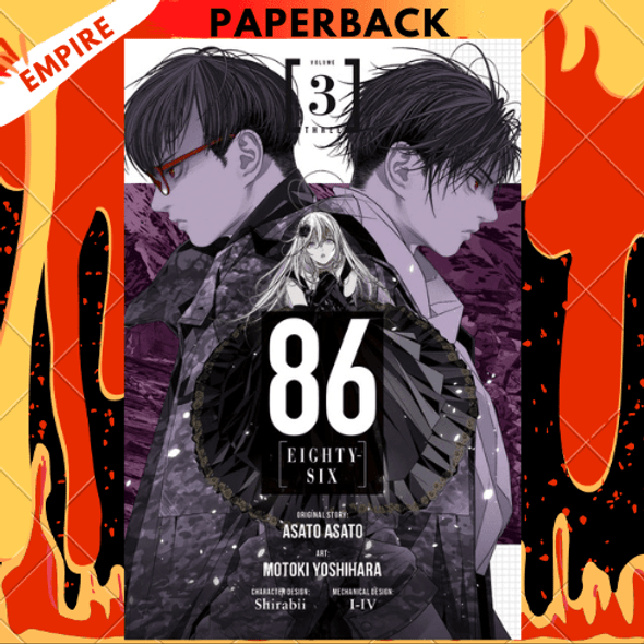 86--EIGHTY-SIX, Vol. 3 (manga) by Asato Asato, Shirabii (Illustrator), Motoki Yoshihara (Artist)