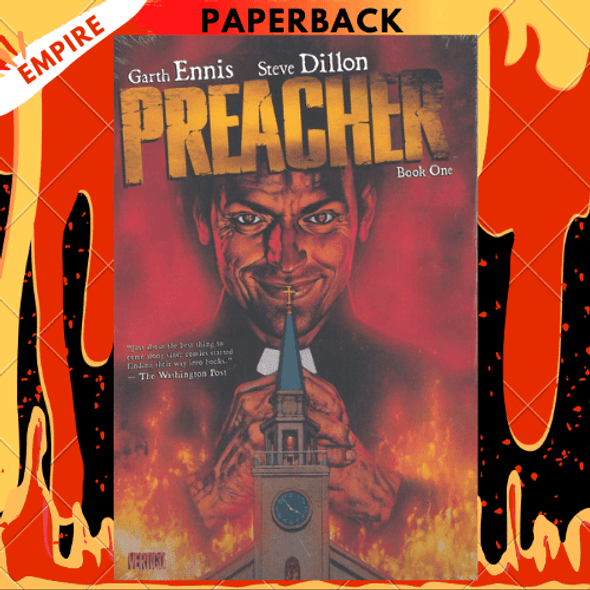 Preacher Book One by Garth Ennis, Steve Dillon (Illustrator)