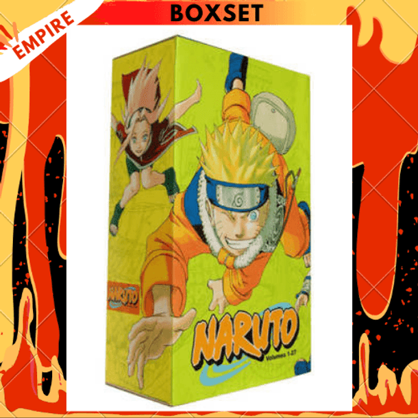  Naruto Box Set 1: Volumes 1-27 with Premium (1