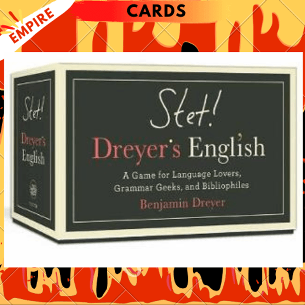 STET! Dreyer's Game of English: A Game for Language Lovers, Grammar Geeks, and Bibliophiles by Benjamin Dreyer