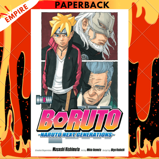 Boruto: Naruto Next Generations, Vol. 6 by Ukyo Kodachi, Masashi Kishimoto (Created by), Mikio Ikemoto (Illustrator)