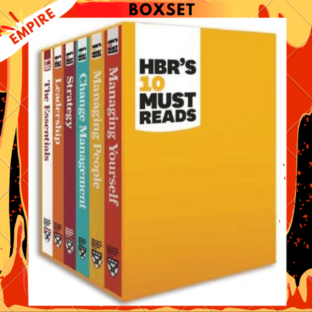 HBR's 10 Must Reads Boxed Set (6 Books) (HBR's 10 Must Reads) by Harvard Business Review, Peter F. Drucker, Clayton M. Christensen, Daniel Goleman, Michael E. Porter