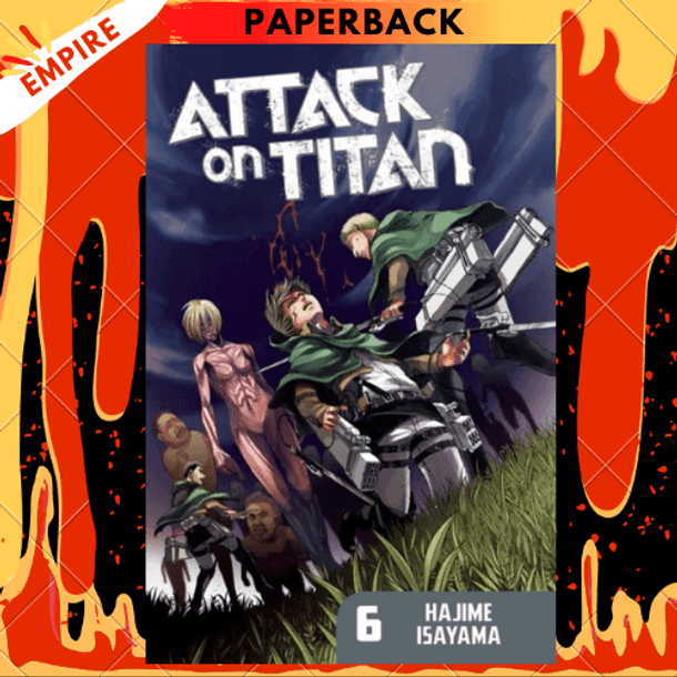 Attack On Titan 6 by Hajime Isayama