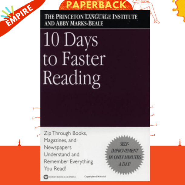10 Days to Faster Reading by Abby Marks-Beale