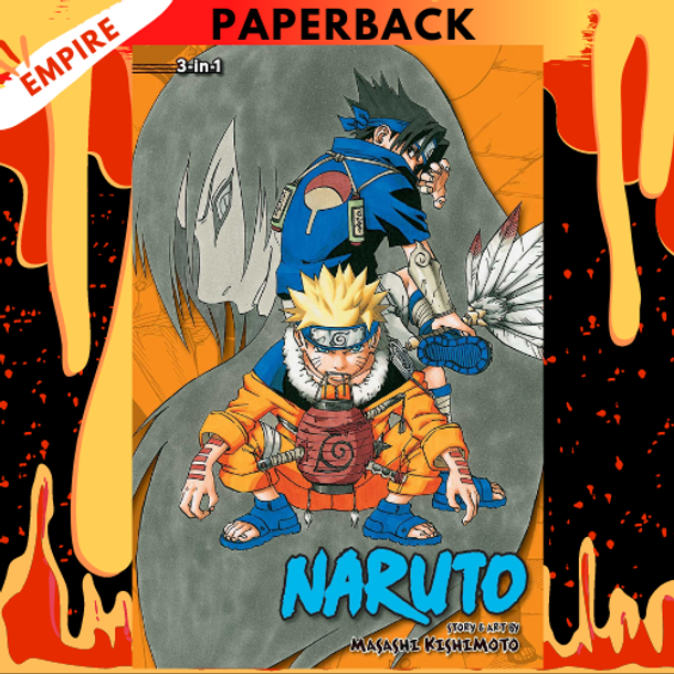 Naruto: 3-in-1 Edition, Vol. 1 by Kishimoto, Masashi