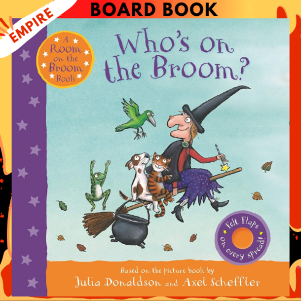 Who's on the Broom?: A Room on the Broom Book (Board book) by Julia Donaldson