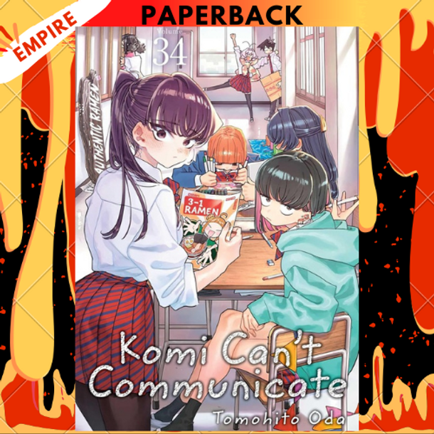 Komi Can't Communicate, Vol. 34 by Tomohito Oda