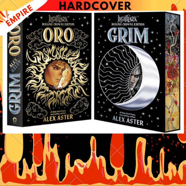 Grim and Oro: Dueling Crowns Edition (A Lightlark Saga Deluxe Companion Book) by Alex Aster