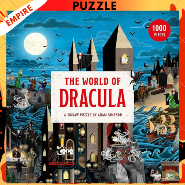 The World of Dracula 1000 Piece Puzzle: A Jigsaw Puzzle by Adam Simpson by Laurence King Publishing