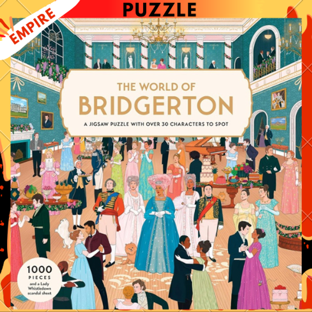 The World of Bridgerton: A 1000-Piece Jigsaw Puzzle by Manjit Thapp