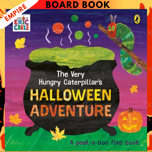 The Very Hungry Caterpillar's Halloween: A Lift-and-Find Book by Eric Carle