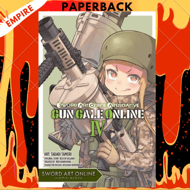 Sword Art Online Alternative Gun Gale Online, Vol. 4 (manga) by Keiichi Sigsawa, Tadadi Tamori (Artist), Reki Kawahara