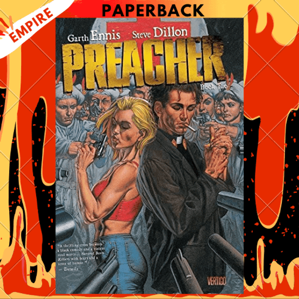 Preacher Book Two by Garth Ennis, Steve Dillon (Illustrator)