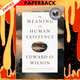 The Meaning of Human Existence by Edward O. Wilson