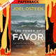 The Power of Favor: The Force That Will Take You Where You Can't Go on Your Own by Joel Osteen