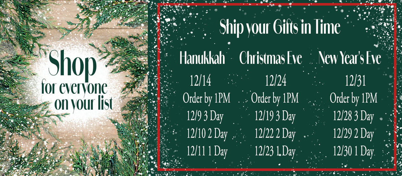 Ship Your Gifts In Time