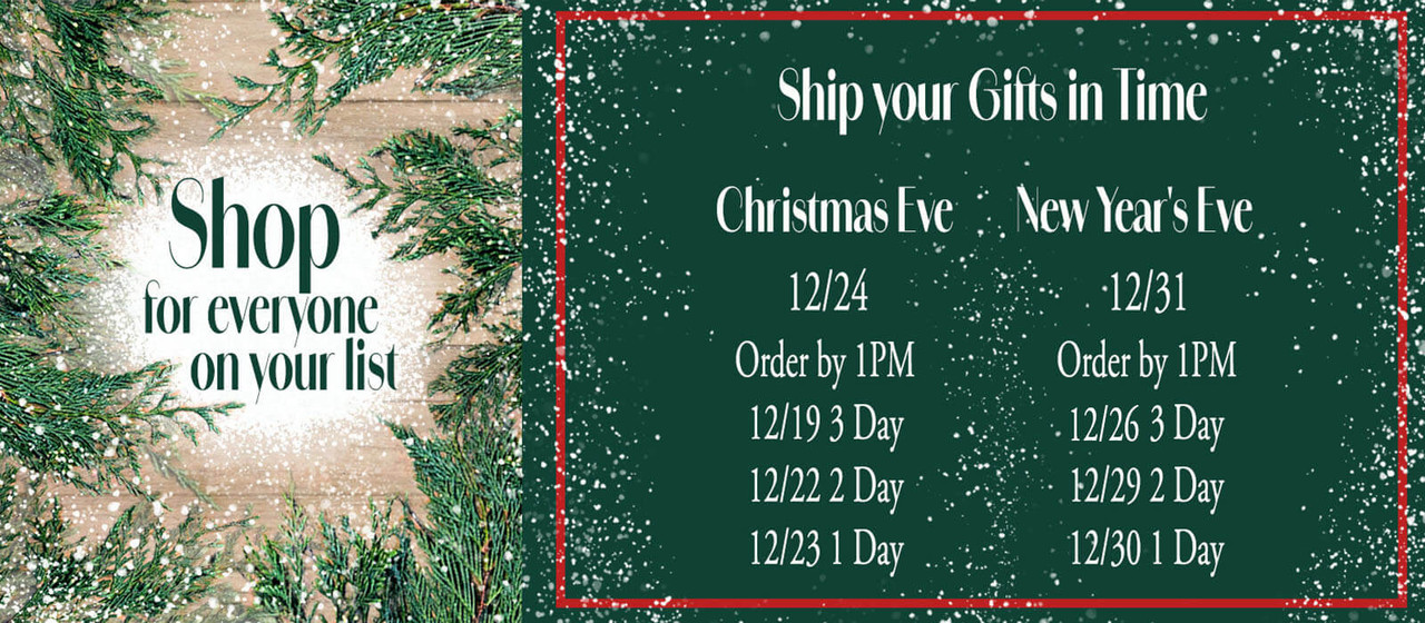 Ship Your Gifts In Time