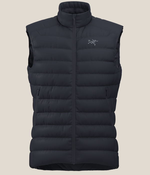 Shop Mens Cerium Vest F25 - Black Sapphire - S | Bivouac Ann Arbor