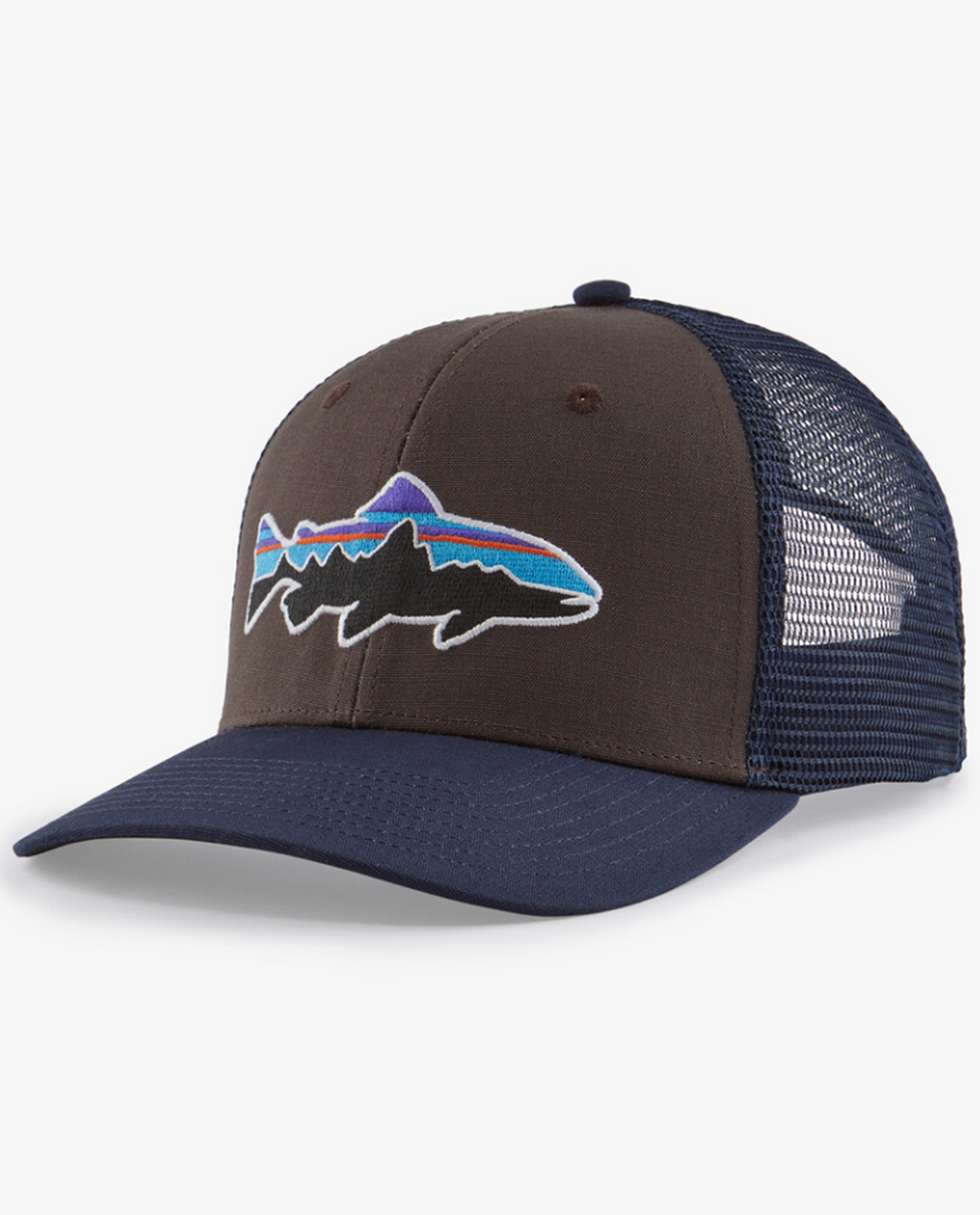 Shop Fitz Roy Trout Trucker Hat - WBSA_White w/Blue Sage - O/S
